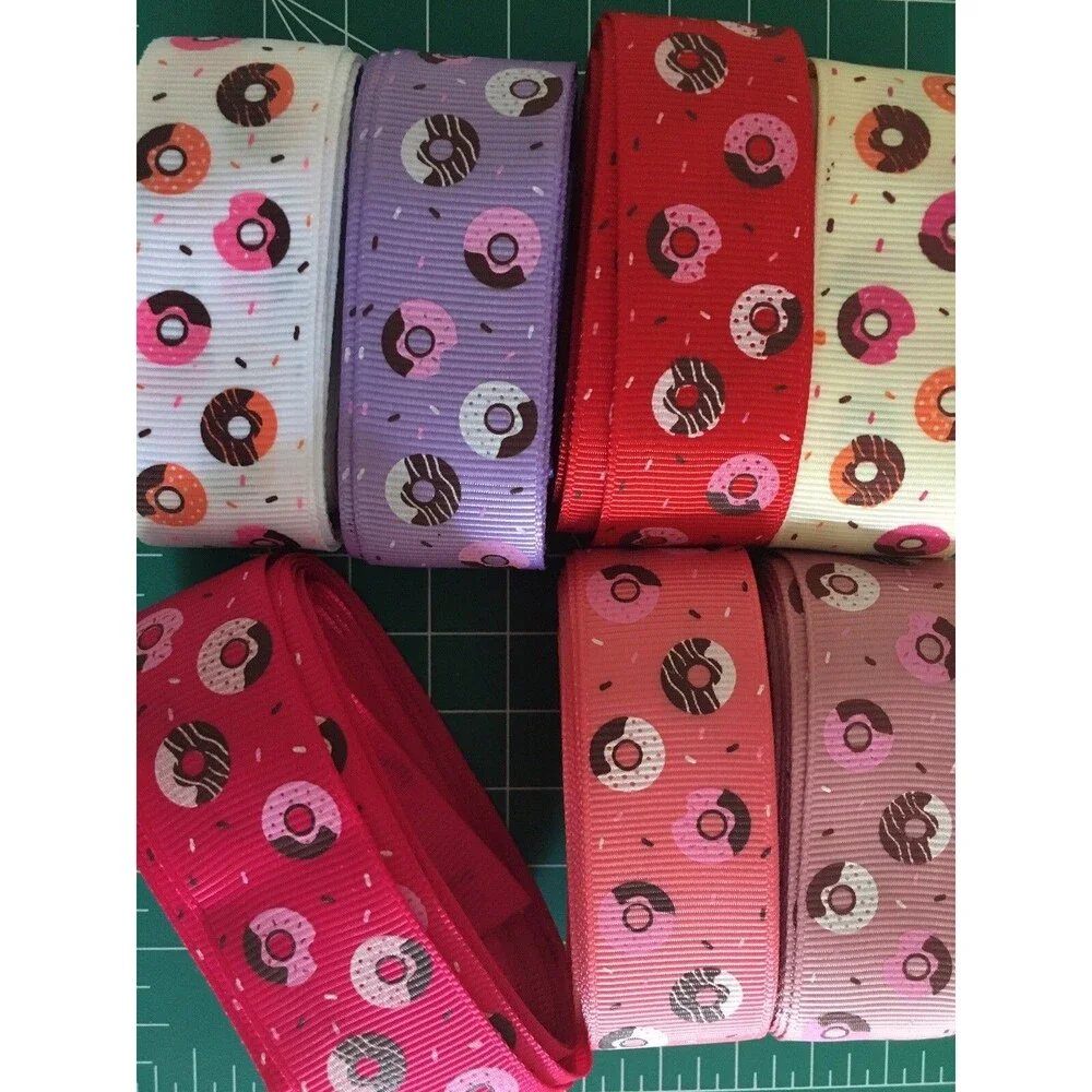 Grosgrain Ribbon Donuts 35 Yard 1